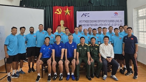 Khai mạc khoá học HLV thể lực AFC tại Đà Nẵng
